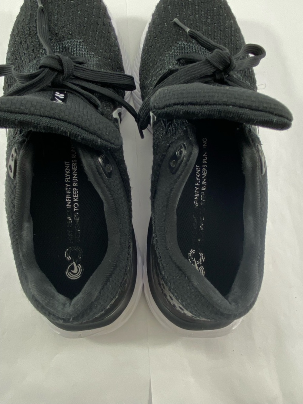 Nike React Infinity Run Flyknit 3 FK DD3024-001 Black Women’s 9 Running Shoes - Picture 13 of 16